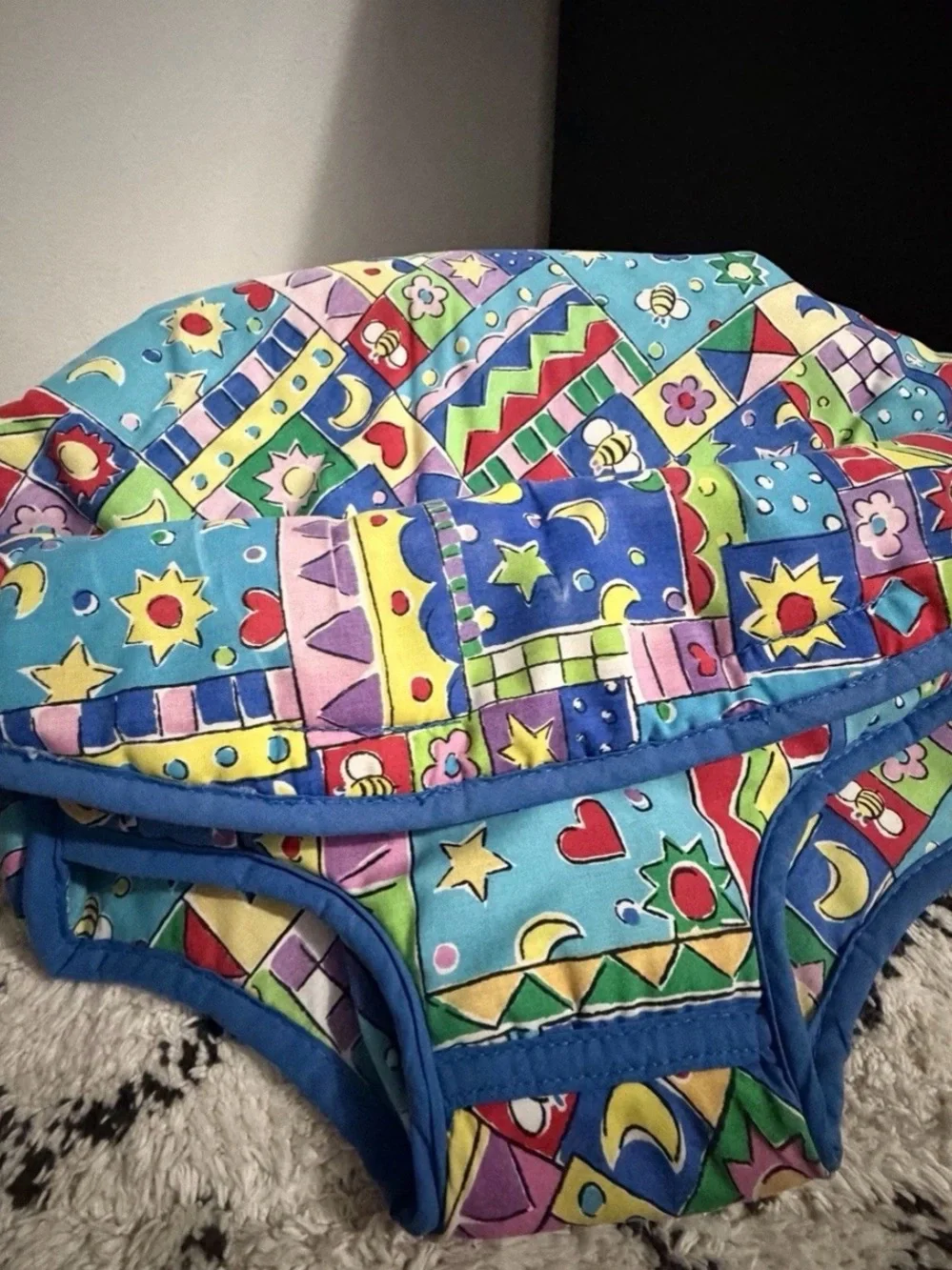 Evenflo Exersaucer MegaSaucer Wild Wonders Nature Replacement Seat Cover vintage